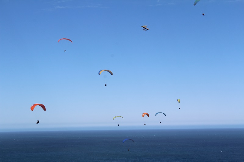 Paragliding Over Wilderness